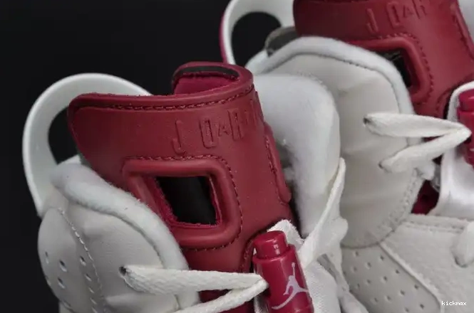 Cheap Maroon white 384664-116 Retro Jordan Air 6 0528